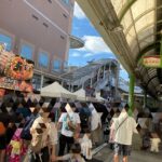 さんだ福活祭 グルメブースの様子