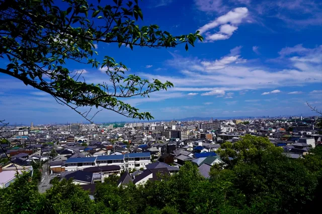 宝塚神社から見る景色