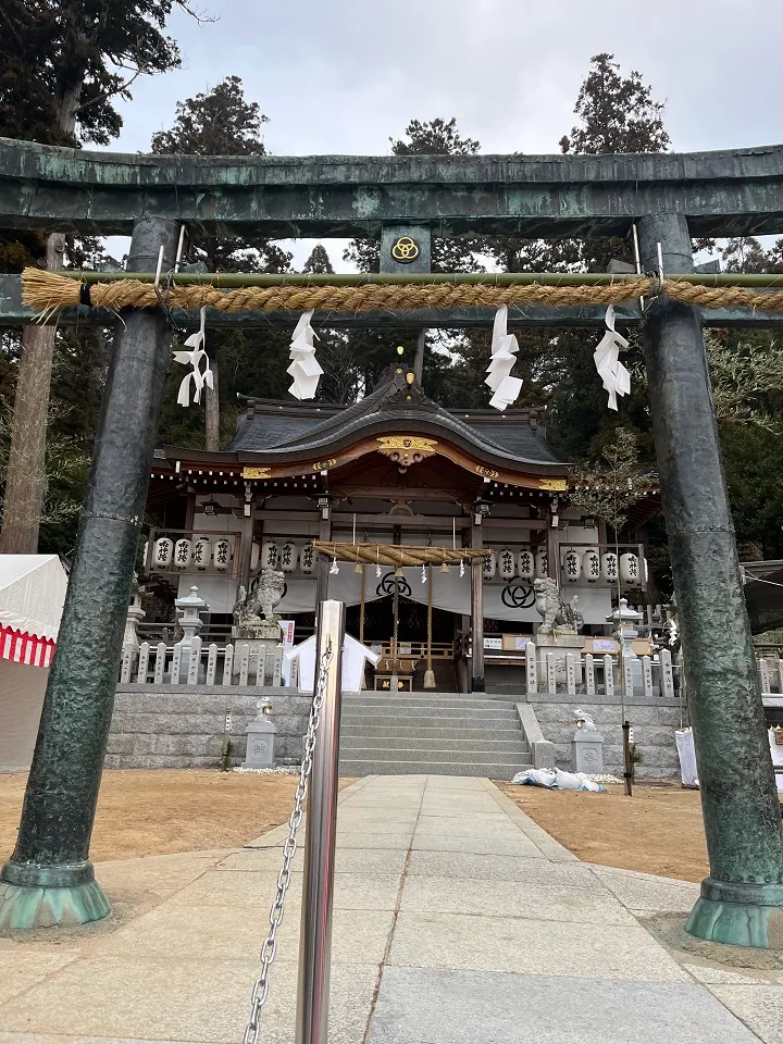 三輪神社のようす