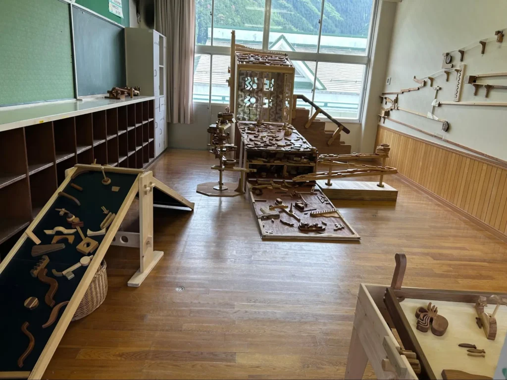 旧小学校の教室