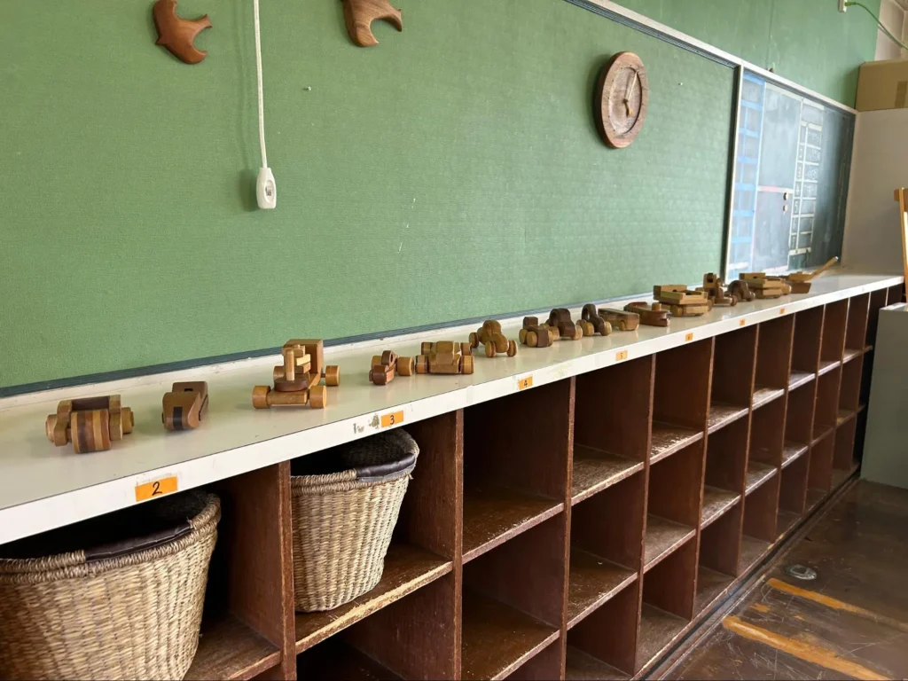 旧小学校の教室