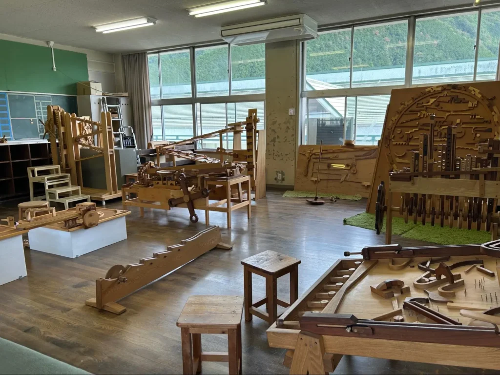 旧小学校の教室