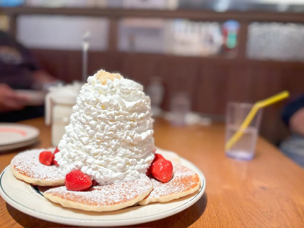 Eggs ’n Things のパンケーキ