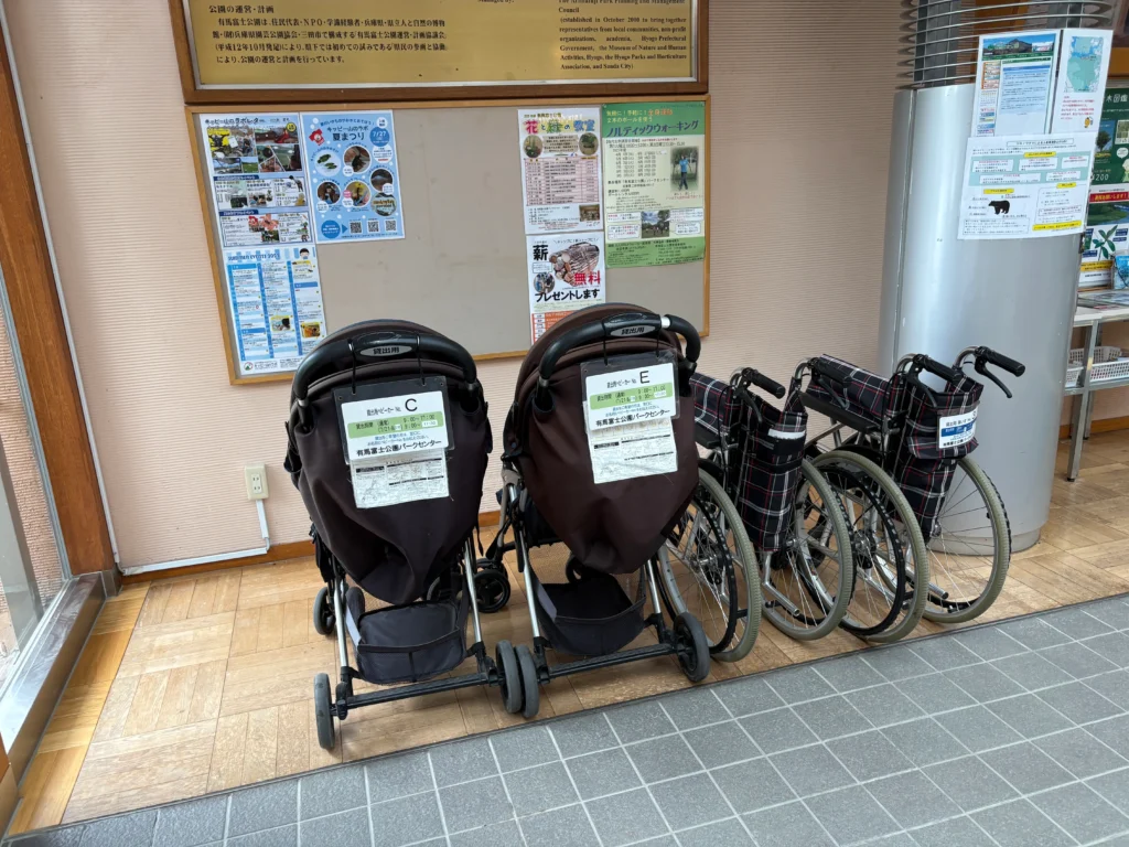 ベビーカー貸出