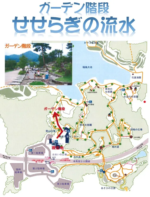 せせらぎの流水