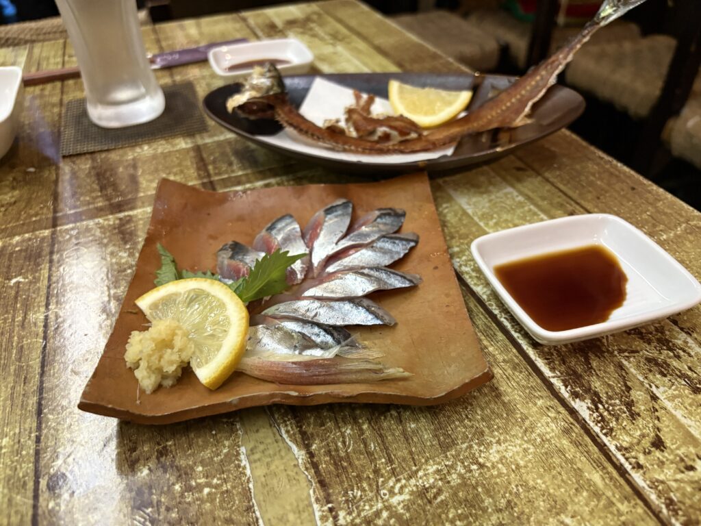 大黒さんまのお刺身