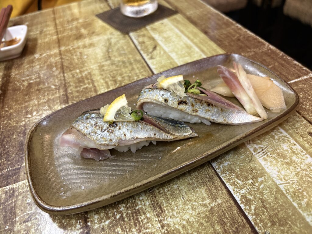 大黒さんまの寿司