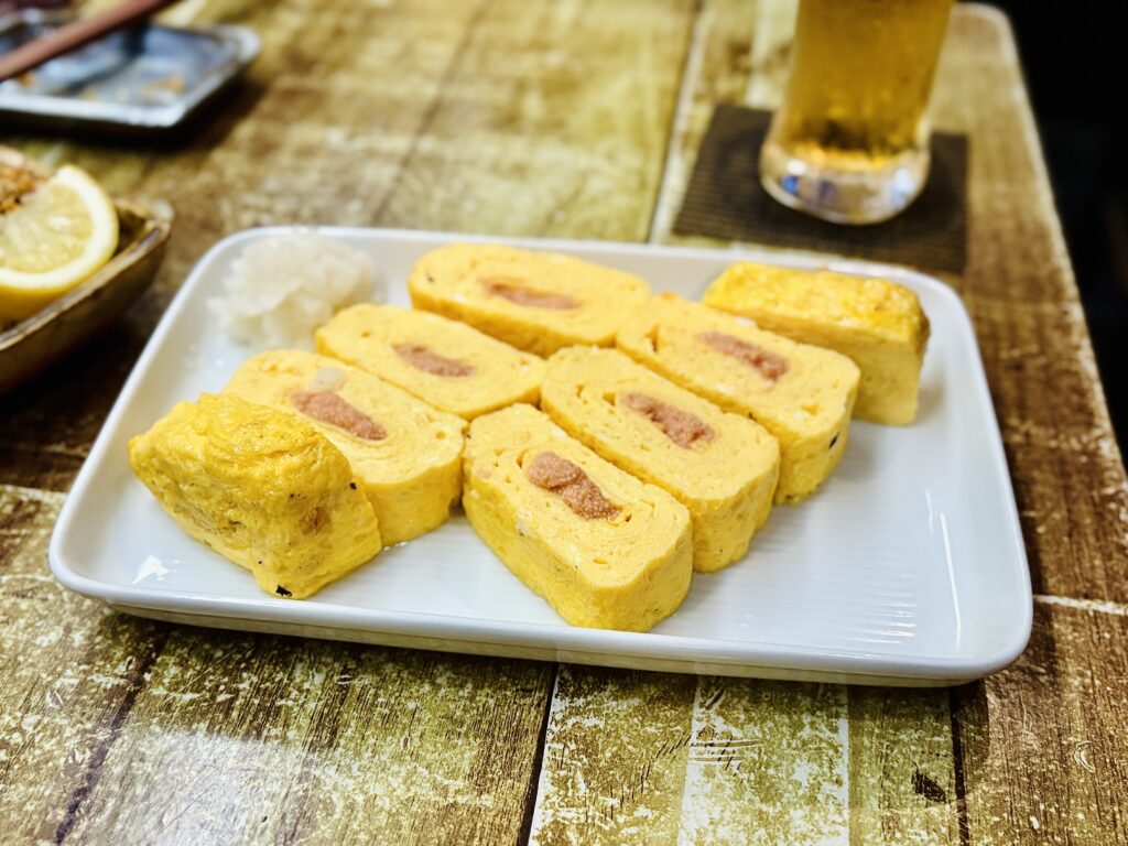 明太子の出汁巻き