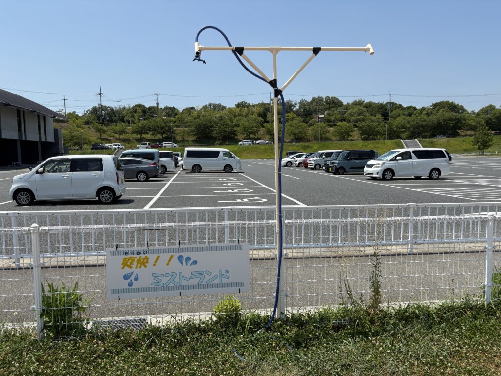 みきっこランドの駐車場