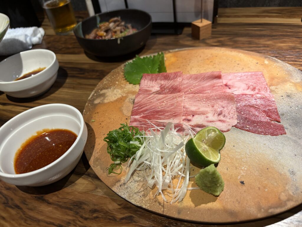 タン刺し