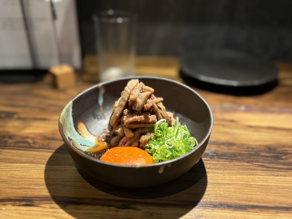 炙りユッケ風